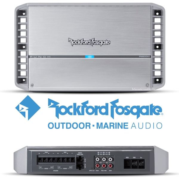 Rockford Fosgate PUNCH PM600x4 4-Kanal-Verstärker PM600 x4